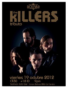 The Killers Night este Viernes 19 de Octubre @ Club Bolívar