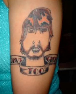 Los peores tattoos del rock: Foo Fighters