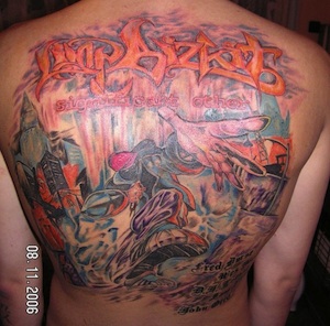 Los peores tattoos del rock: Limp Bizkit