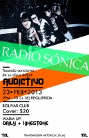 Radio Sónica, Daily y Kingstone este sábado 23 de febrero @ Club Bolívar
