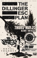 The Dillinger Escape Plan este jueves 23 de mayo @ Tricky Falls (El Paso, TX)