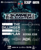 Póster del Summer Slaughter Tour 2013