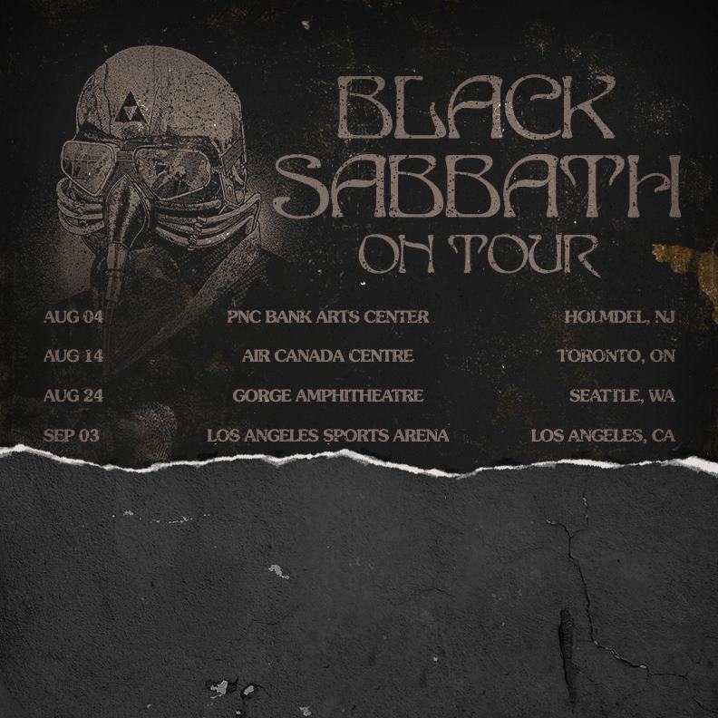 Black Sabbath tour dates