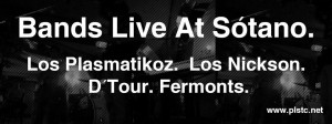 Bands Live este sábado 29 de junio @ Sótano Salón México