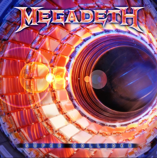 Portada del nuevo álbum de Megadeth "Super Collider"