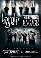 Lamb of God y Killswitch Engage este domingo 3 de noviembre @ Speaking Rock Entertainment Center