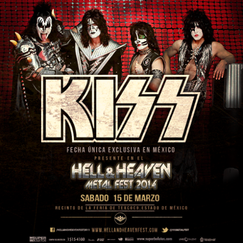 Kiss en el Hell & Heaven Metal Fest 2014