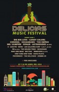 Primera fase del line up del Delicias Music Festival