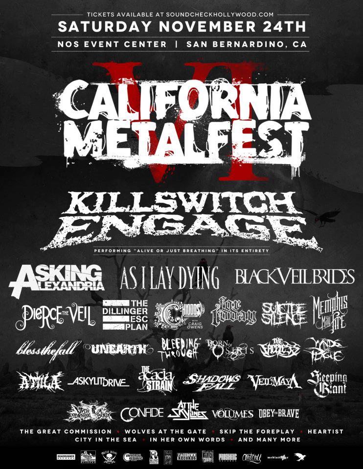 California Metalfest VI Noticias